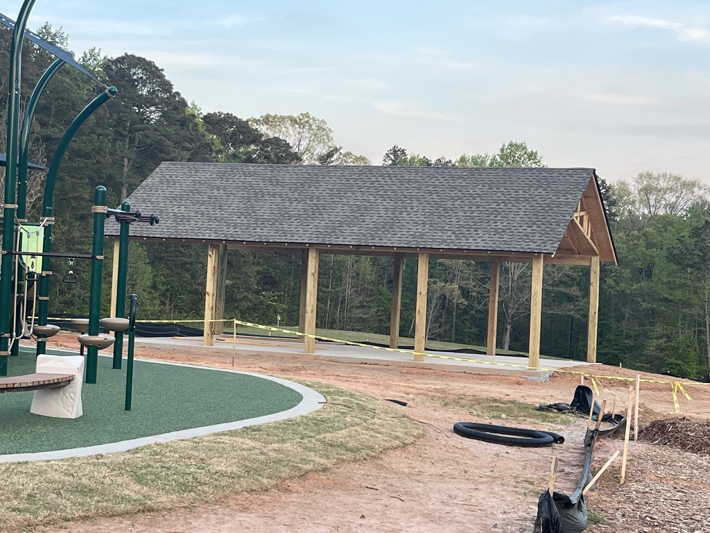 Pavilion Roofing Project in Sugar Hill